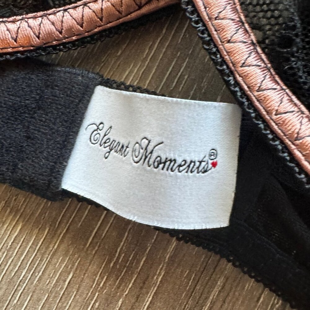 Elegant Moments ❤️ Satin&Lace Bra Women's Size S. - Picture 4 of 6